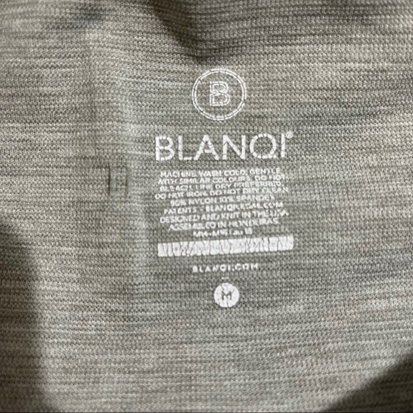 Blanqi Everyday SportSupport Hipster Contour Leggings Dove Grey Size Medium - Picture 6 of 6